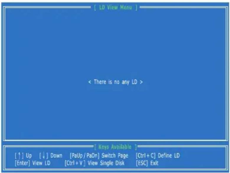 MSI FM2-A75MA-E35 - LD View / LD Define Menu (Creating RAID) - 1