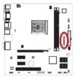 MSI FM2-A75MA-E35 - JLPT1: Parallel Port Header - 1