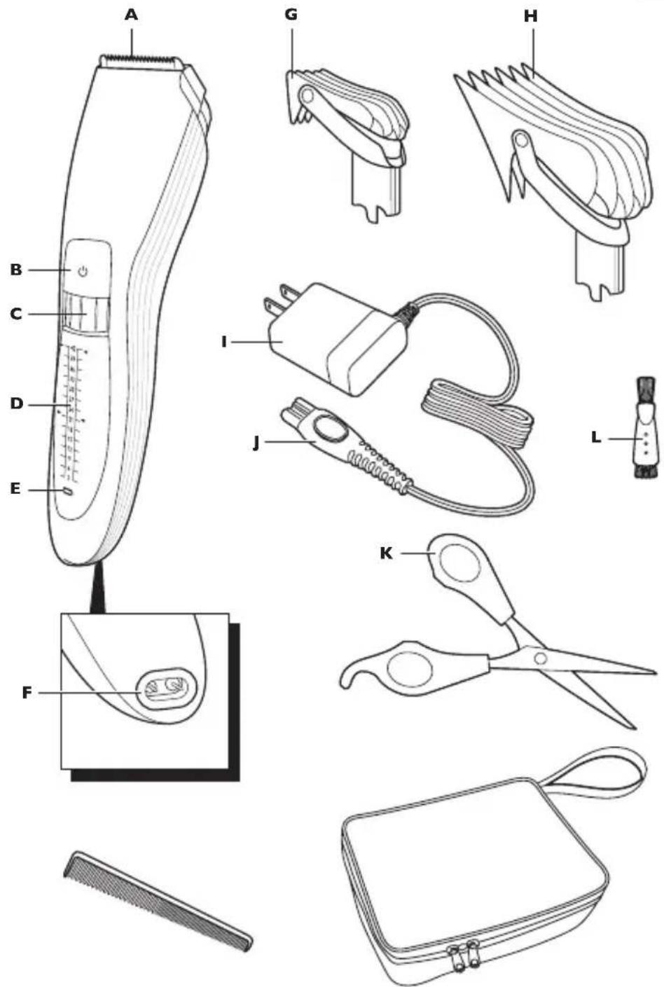 PHILIPS Series 7000 QC5390 - ENGLISH QC5390 - 1