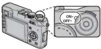 FUJIFILM AR-X100 - Turning the Camera on and Off - 1