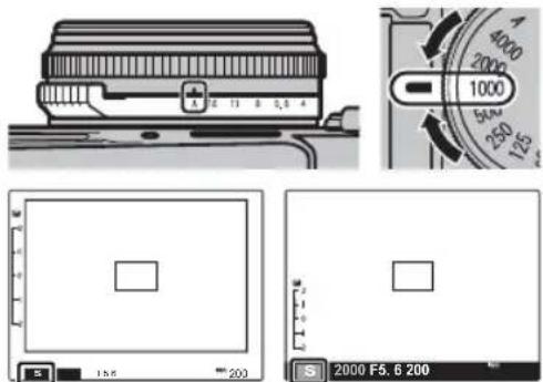 FUJIFILM AR-X100 - Shutter-Priority AE (S) - 1