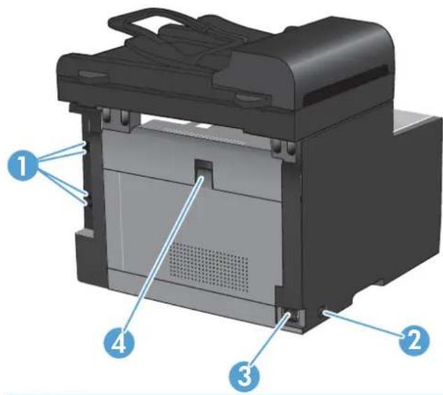 HP LaserJet Pro Color CM1415FNW - Front view - 2