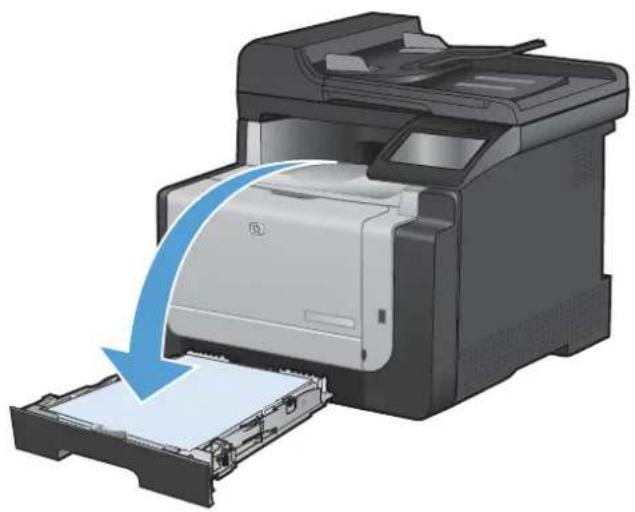 HP LaserJet Pro Color CM1415FNW - Copy on both sides manually (duplex) - 2