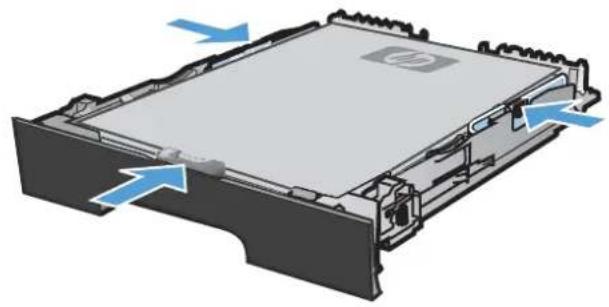 HP LaserJet Pro Color CM1415FNW - Load the input tray - 5