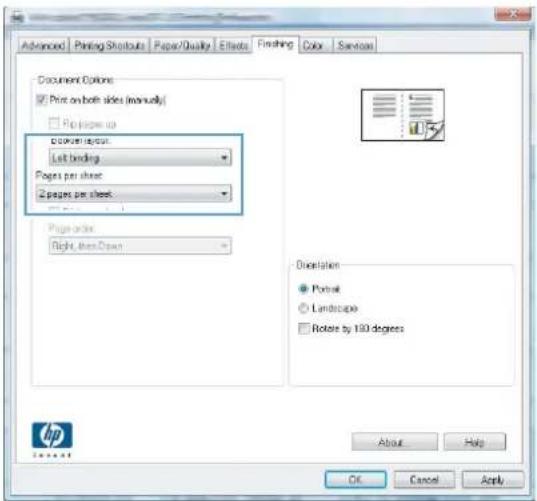 HP LaserJet Pro Color CM1415FNW - Create a booklet with Windows - 5