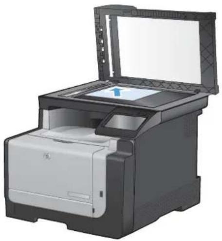 HP LaserJet Pro Color CM1415FNW - Copy on both sides manually (duplex) - 3