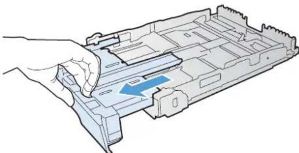 HP LaserJet Pro Color CM1415FNW - Load the input tray - 3