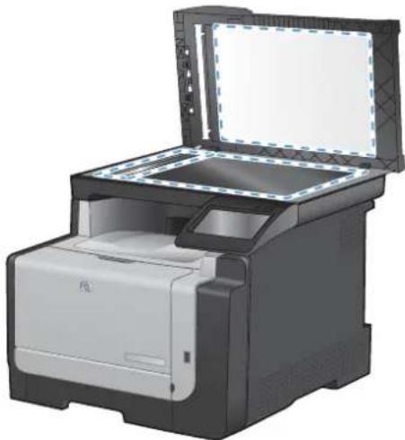 HP LaserJet Pro Color CM1415FNW - Improve print quality for copies - 1