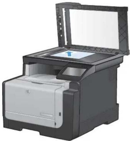HP LaserJet Pro Color CM1415FNW - Copy identification cards - 1