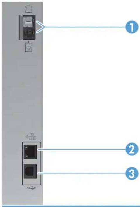 HP LaserJet Pro Color CM1415FNW - Front view - 3