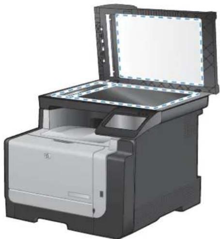 HP LaserJet Pro Color CM1415FNW - Scan quality - 2