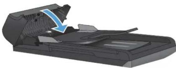 HP LaserJet Pro Color CM1415FNW - Clean the document feeder pickup rollers and separation pad - 3