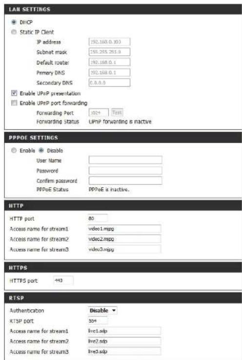 D-LINK DCS-7010L - Network Setup - 2