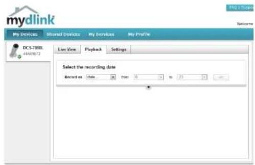 D-LINK DCS-7010L - Playback - 1
