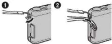 FUJIFILM FinePix XF1 - Attaching the Strap - 1