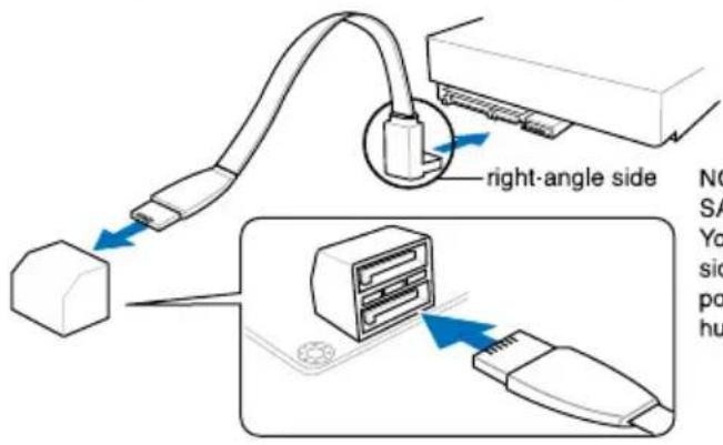 ASUS Sabertooth 990FX R2.0 - AMD ^ Serial ATA 6.0 Gb/s connectors (7-pin SATA6G\_1-6 [brown]) - 2