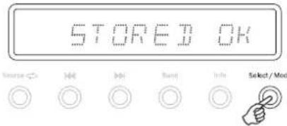 CAMBRIDGE Sonata AR30 - Setting presets - 2