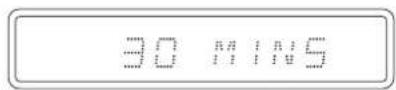 CAMBRIDGE Sonata AR30 - Setting the sleep time - 2