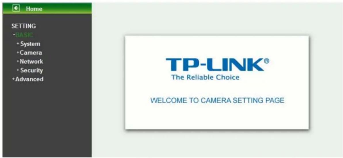 TP-LINK TL-SC3130G - Chapter 6 Setting-Basic - 1