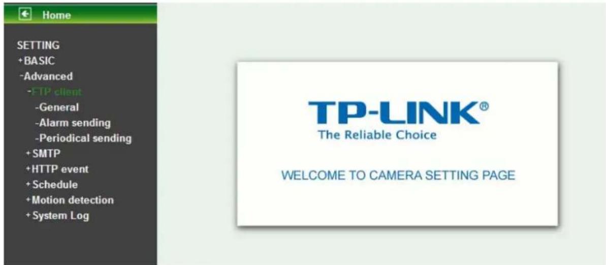 TP-LINK TL-SC3130G - FTP Client - 1