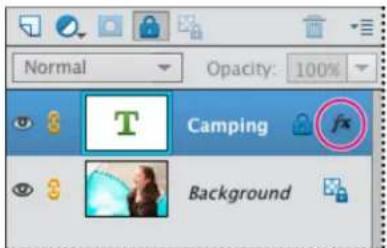 ADOBE Photoshop Elements 11 - Apply a layer style - 1