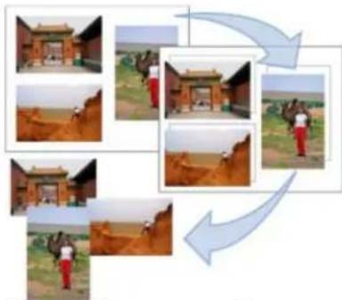 ADOBE Photoshop Elements 11 - Divide a scanned image containing multiple photos - 1