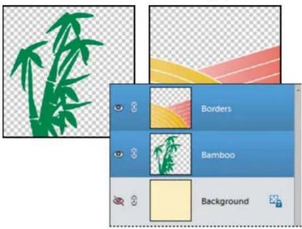 ADOBE Photoshop Elements 11 - Merge layers - 1