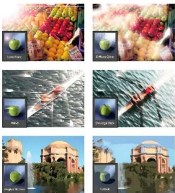 ADOBE Photoshop Elements 11 - About filters - 1
