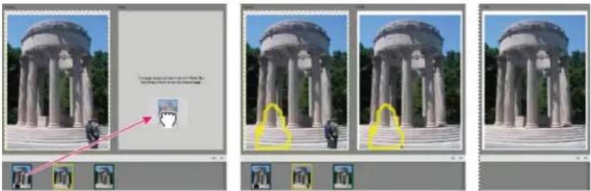 ADOBE Photoshop Elements 11 - Use Photomerge Scene Cleaner - 1