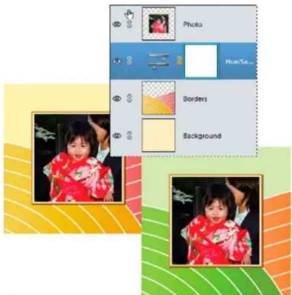 ADOBE Photoshop Elements 11 - Create adjustment layers - 1