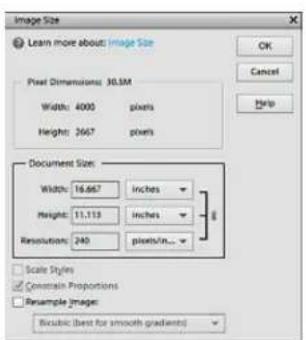 ADOBE Photoshop Elements 11 - About image size and resolution - 2
