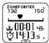 POLAR RCX3 GPS Dames - Sportzone vergrendelen - 1