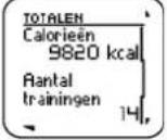 POLAR RCX3 GPS Dames - Totalen sinds xx.xx.xxxx - 2