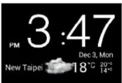 HTC Butterfly - About the HTC Clock widget - 1