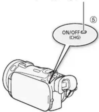CANON XA10 Pro HD - Charging the Battery Pack - 3