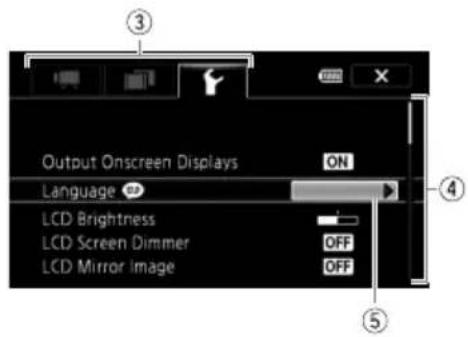 CANON XA10 Pro HD - Setup Menus - 6