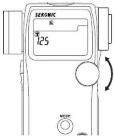 SEKONIC L-758 Cine - 2-1 Cord Flash mode - 2