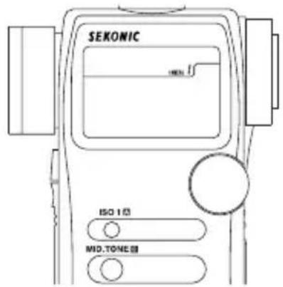 SEKONIC L-758 Cine - 3-2 Analog scale - 1