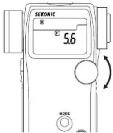 SEKONIC L-758 Cine - 1-2 Aperture Priority mode - 1