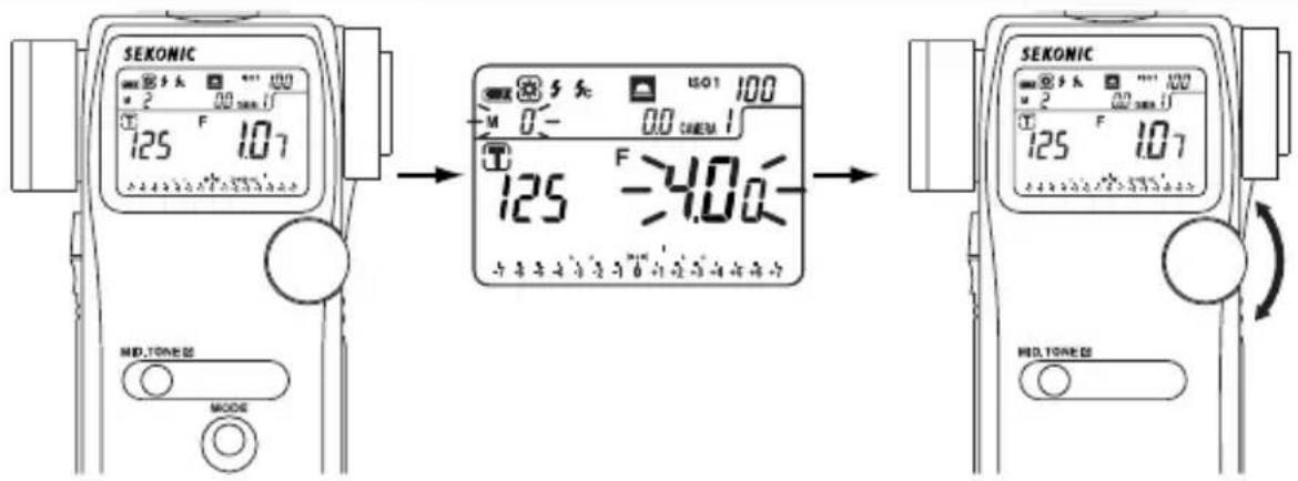 SEKONIC L-758 Cine - NOTE: - 1