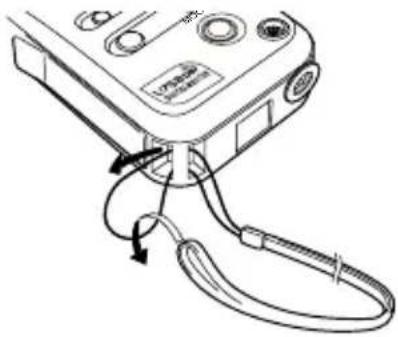 SEKONIC L-758 Cine - Attach the strap - 1