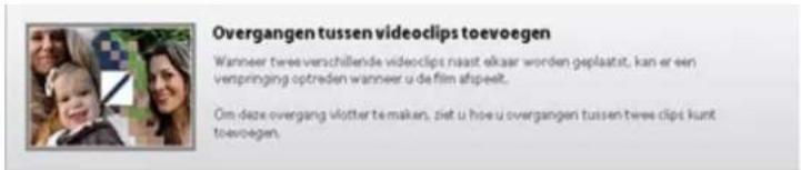 ADOBE Premiere Elements 11 - Overgangen tussen videoclips toevoegen - Bewerken met instructies - 1