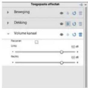 ADOBE Premiere Elements 11 - Een audio-effect toepassen - 1