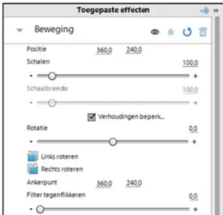 ADOBE Premiere Elements 11 - Een clip schalen - 1