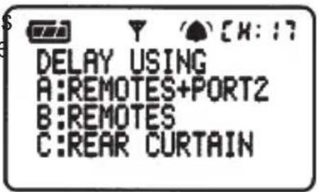 POCKETWIZARD Pocket Wizard Multimax - A: Remotes + PORT 2 - \*MENU A A A - 2