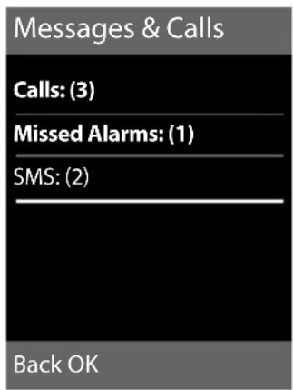 GIGASET SL785 - List selection - 1
