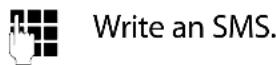 GIGASET SL785 - Writing an SMS - 3