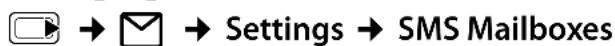 GIGASET SL785 - Changing the name of a mailbox - 1