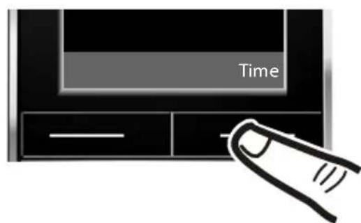 GIGASET SL785 - Setting the date and time - 1