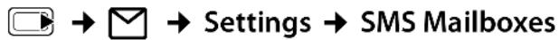 GIGASET SL785 - Setting up a personal mailbox - 1